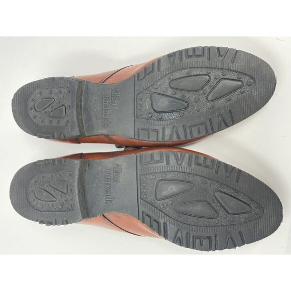 Allen Edmonds Mens Cornell Chili Cognac Brown Monk Strap Leather Shoes Size 9.5D main image 11